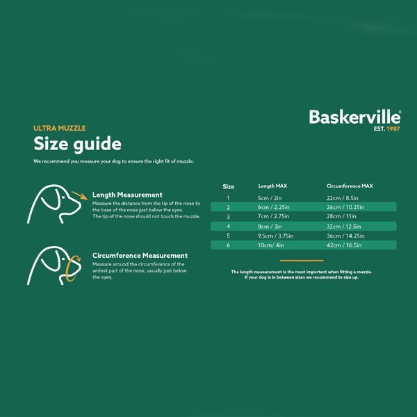 Company of Animals Baskerville Ultra Muzzle Size 5 (Labrador) 2 Company of Animals Baskerville Ultra Muzzle Size 5 (Labrador) - Image 2