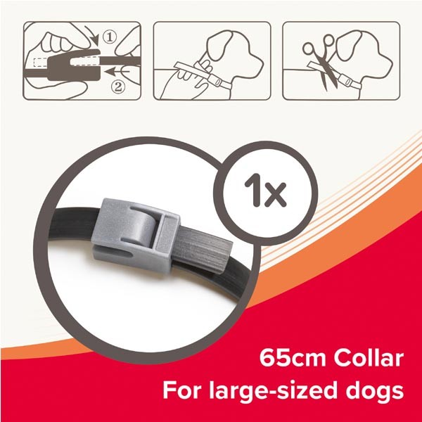 Beaphar Canishield Flea & Tick Collar for Large Dogs 2 Beaphar Canishield Flea & Tick Collar for Large Dogs - Image 2