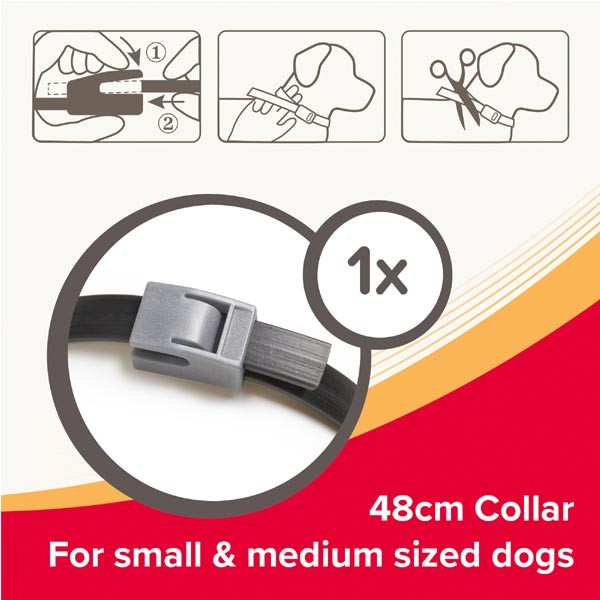 Beaphar Canishield Flea & Tick Collar for Small & Medium Dogs 2 Beaphar Canishield Flea & Tick Collar for Small & Medium Dogs - Image 2