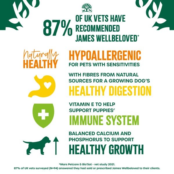 James Wellbeloved Grain Free Puppy Turkey in Gravy 12 x 90g Wet Dog Food 3 James Wellbeloved Grain Free Puppy Turkey in Gravy 12 x 90g Wet Dog Food - Image 3