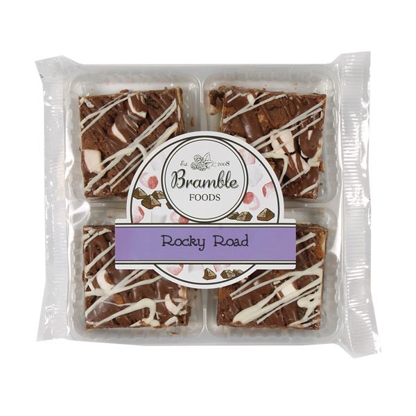 Bramble Foods Rocky Road Squares 4 Pack 1 Bramble Foods Rocky Road Squares 4 Pack