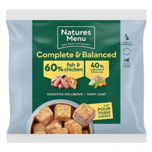 Natures Menu Complete & Balanced 60/40 Fish and Chicken 1kg