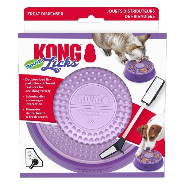 KONG Licks Spinz Large 1 KONG Licks Spinz Large