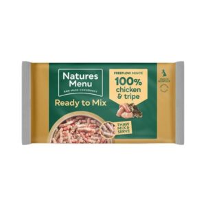 Natures Menu Ready to Mix Minced Freeflow Chicken & Tripe for Adult Dogs 2kg