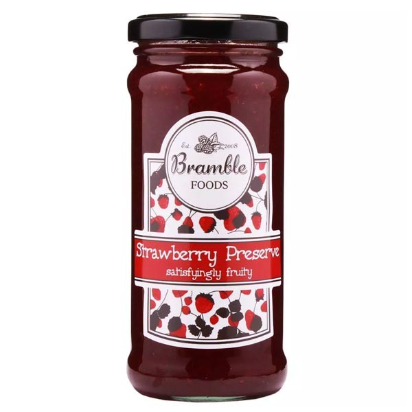 Bramble Foods Strawberry Preserve 340g 1 Bramble Foods Strawberry Preserve 340g
