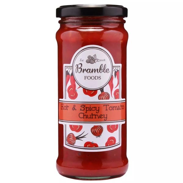 Bramble Foods Hot & Spicy Tomato Relish/Chutney 280g 1 Bramble Foods Hot & Spicy Tomato Relish/Chutney 280g