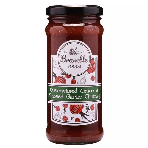 Bramble Foods Caramelised Onion & Smoked Garlic Chutney 280g 1 Bramble Foods Caramelised Onion & Smoked Garlic Chutney 280g
