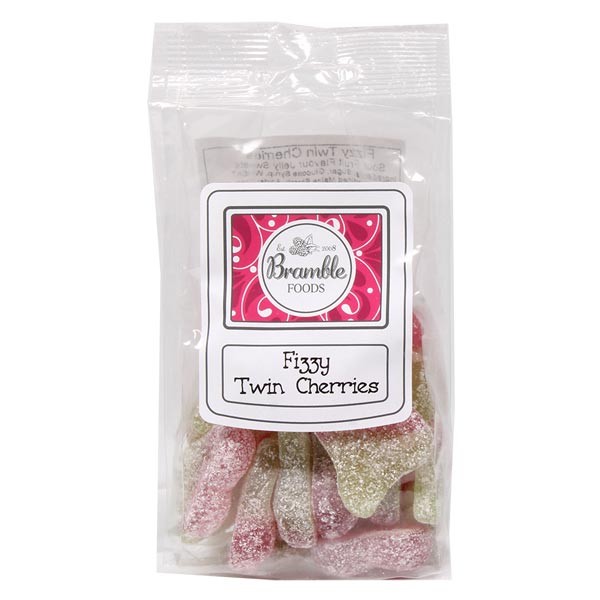 Bramble Foods Fizzy Twin Cherries 180g 1 Bramble Foods Fizzy Twin Cherries 180g
