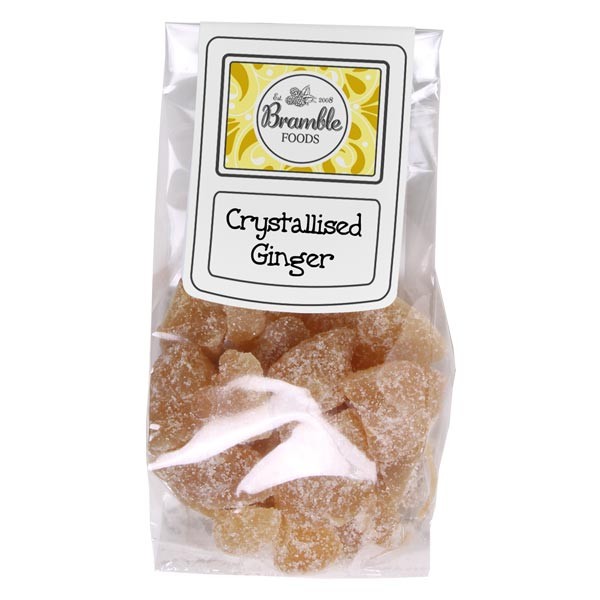 Bramble Foods Crystallised Ginger 140g 1 Bramble Foods Crystallised Ginger 140g