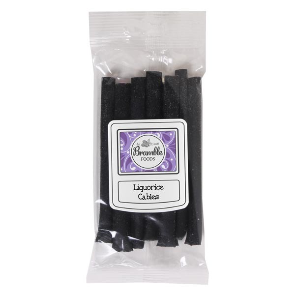 Bramble Foods Liqourice Cables 8 pack 1 Bramble Foods Liqourice Cables 8 pack