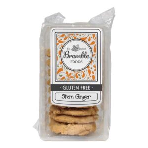 Bramble Foods Stem Ginger Biscuits (Gluten Free) 150g