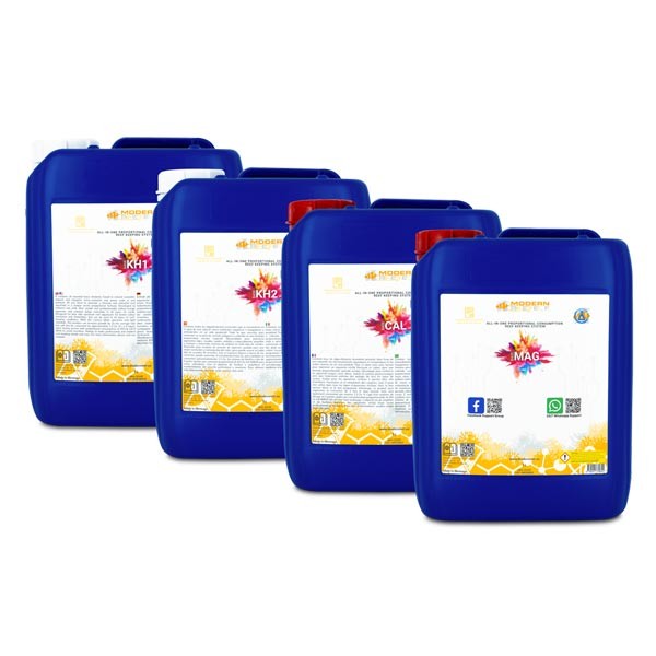Modern Reef All-in-one Proportional Consumption Reef-Keeping System (RKS) 4×5L Set 1 Modern Reef All-in-one Proportional Consumption Reef-Keeping System (RKS) 4×5L Set