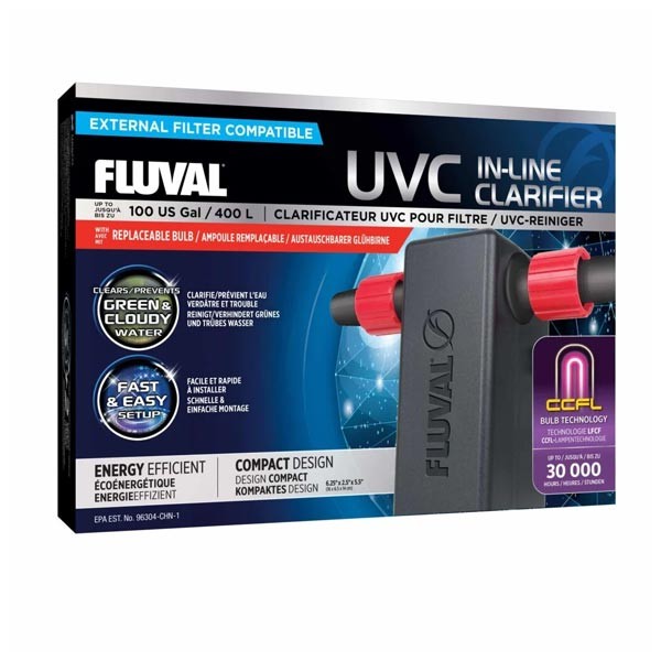 Fluval UVC In-Line Clarifier 1 Fluval UVC In-Line Clarifier