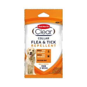 Bob Martin Clear Flea & Tick Repellent Collar for Dogs