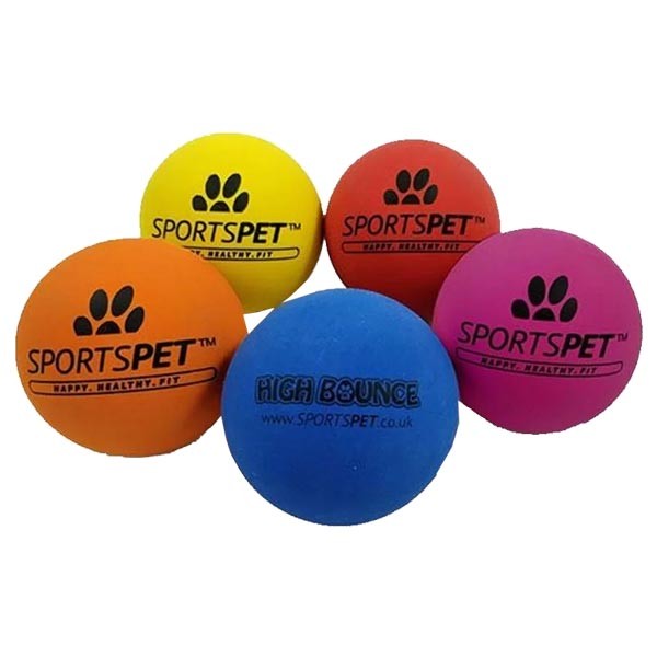 Sportspet Tough Bounce Medium Ball 65mm