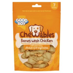 Good Boy Chewables Chicken Mini Bones 7 pack