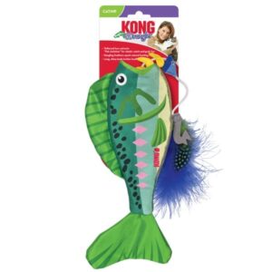 KONG Wrangler Angler Fish Cat Toy