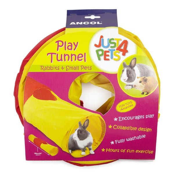 Just 4 Pets Rabbit Play Tunnel 1 Just 4 Pets Rabbit Play Tunnel