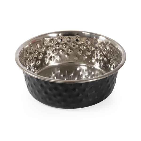 Rosewood Luxury Cut Matt Black Diamond Bowl Medium 940ml