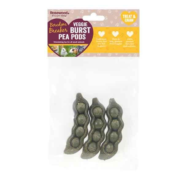 Rosewood Boredom Breaker Veggie Burst Pea Pods 1 Rosewood Boredom Breaker Veggie Burst Pea Pods
