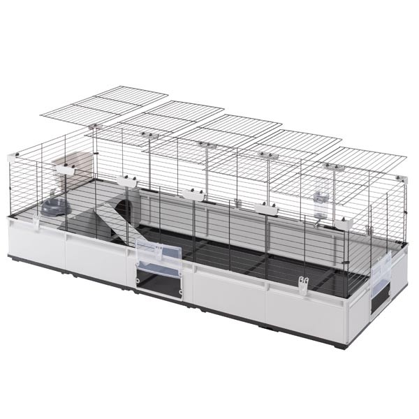 Ferplast Modular 4 Rabbit & Guinea Pig Cage Complete 3 Ferplast Modular 4 Rabbit & Guinea Pig Cage Complete - Image 3
