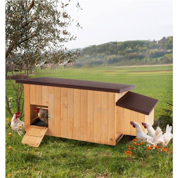 Ferplast Kocca 120 Wooden Hen House 5 Ferplast Kocca 120 Wooden Hen House - Image 5