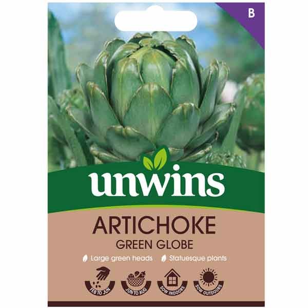 Unwins Artichoke Green Globe Seeds 1 Unwins Artichoke Green Globe Seeds