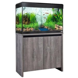 Fluval Roma 125 Grey Oak Bluetooth LED Aquarium & Cabinet
