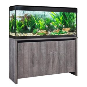 Fluval Roma 240 Grey Oak Bluetooth LED Aquarium & Cabinet