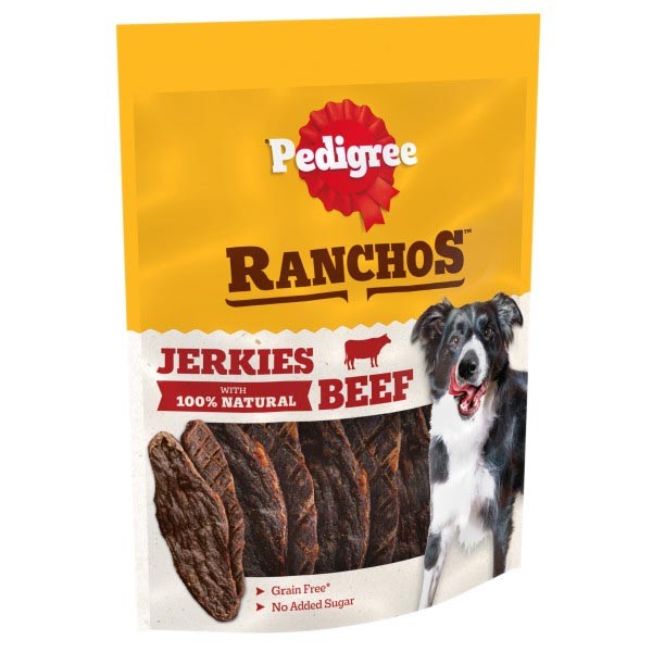Pedigree Ranchos Jerkies with Beef 70g Dog Treat 1 Pedigree Ranchos Jerkies with Beef 70g Dog Treat