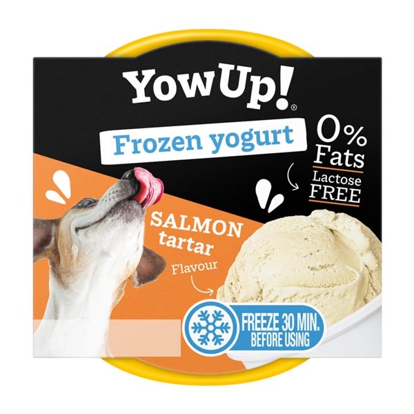YowUp! Frozen Yoghurt Ice Cream for Pets Salmon Tartar 110g 1 YowUp! Frozen Yoghurt Ice Cream for Pets Salmon Tartar 110g