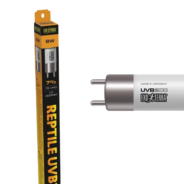 Exo Terra Reptile UVB200 8w T5 Very High Output Bulb 1 Exo Terra Reptile UVB200 8w T5 Very High Output Bulb