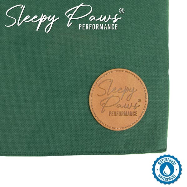 Ancol Sleepy Paws Performance Waterproof Pad Bed Green 61 x 46cm 2 Ancol Sleepy Paws Performance Waterproof Pad Bed Green 61 x 46cm - Image 2