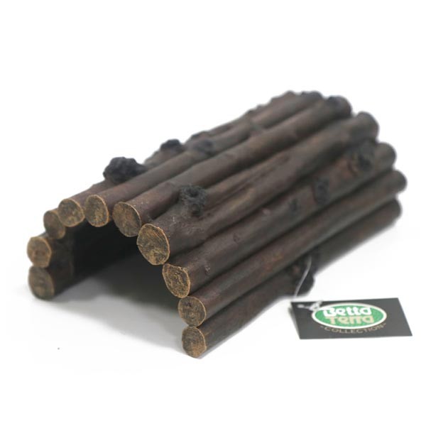 Betta Terra Log Hide Small 19.5cm 1 Betta Terra Log Hide Small 19.5cm