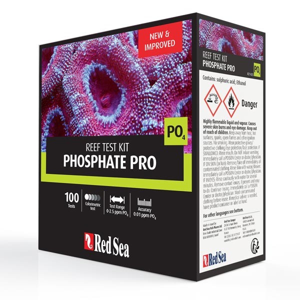 Red Sea Phosphate Pro Reef Test Kit 1 Red Sea Phosphate Pro Reef Test Kit