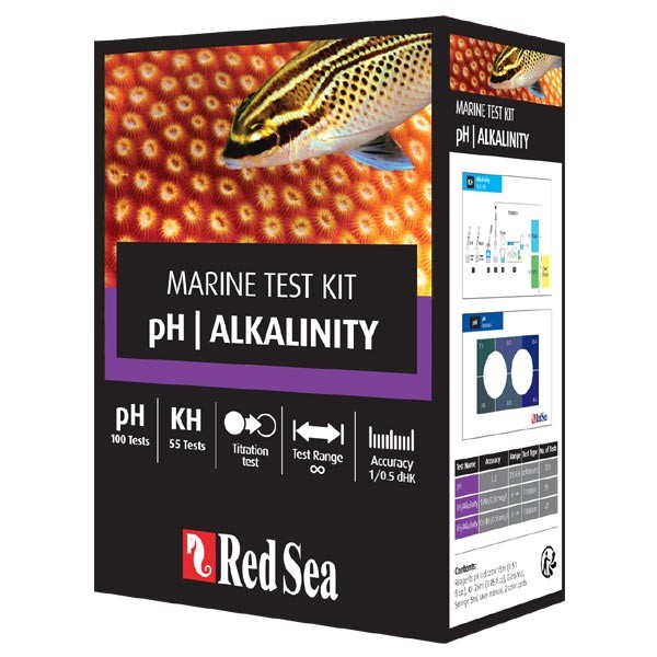 Red Sea pH/Alkalinity Marine Test Kit 1 Red Sea pH/Alkalinity Marine Test Kit