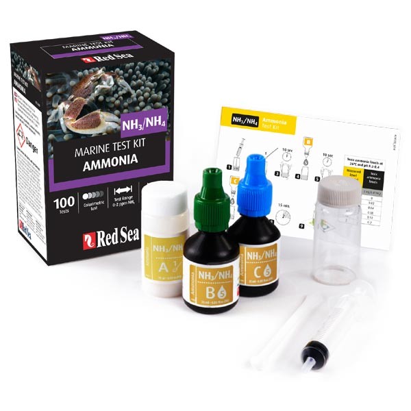 Red Sea Ammonia Marine Test Kit 2 Red Sea Ammonia Marine Test Kit - Image 2