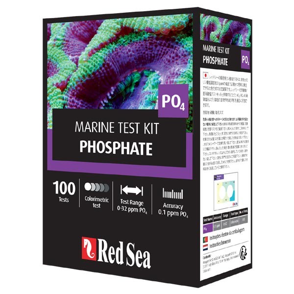 Red Sea Phosphate Marine Test Kit 1 Red Sea Phosphate Marine Test Kit