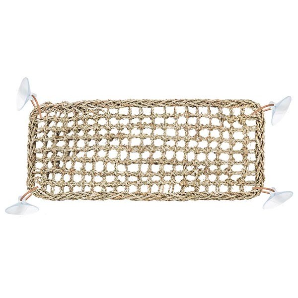 Repti Zoo Straw Weaving Hammock Rectangle 50x20cm 1 Repti Zoo Straw Weaving Hammock Rectangle 50x20cm