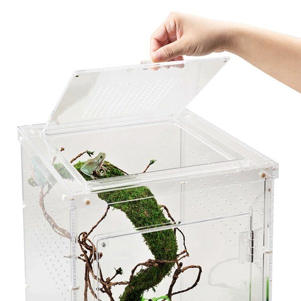 Repti Zoo Magnetic Acrylic Enclosure 30x30x45cm 3 Repti Zoo Magnetic Acrylic Enclosure 30x30x45cm - Image 3