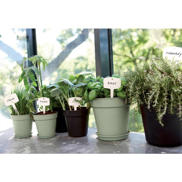 Elho Green Basics Growpot Stone Green 40cm 3 Elho Green Basics Growpot Stone Green 40cm - Image 3