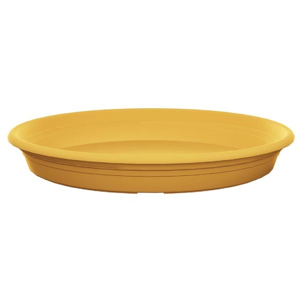 Florus Universal Saucer Round Mustard Yellow 35cm 1 Florus Universal Saucer Round Mustard Yellow 35cm