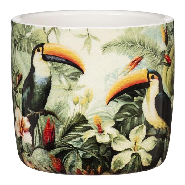 Scheurich Solido Flower Pot 900 Tucano 13cm 1 Scheurich Solido Flower Pot 900 Tucano 13cm