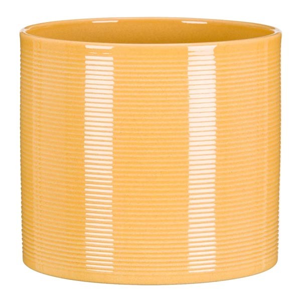 Scheurich Flower Pot 828 Zabaione Yellow 19cm 1 Scheurich Flower Pot 828 Zabaione Yellow 19cm