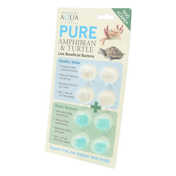 Evolution Aqua Pure Amphibian & Turtle Live Beneficial Bacteria 1 Evolution Aqua Pure Amphibian & Turtle Live Beneficial Bacteria