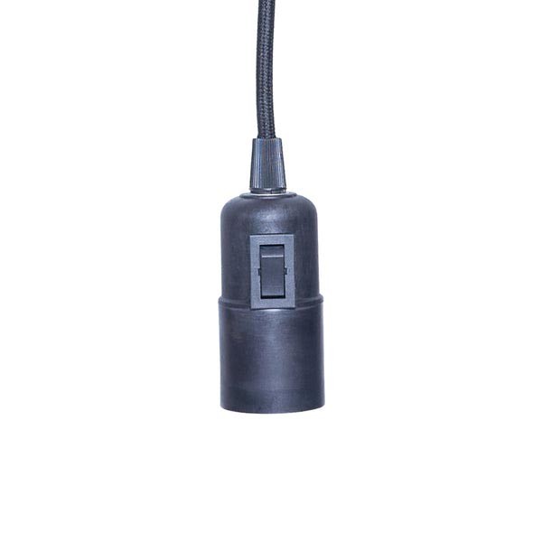 Grow Gang Enna Plug-in Ceiling Pendant Black 1 Grow Gang Enna Plug-in Ceiling Pendant Black