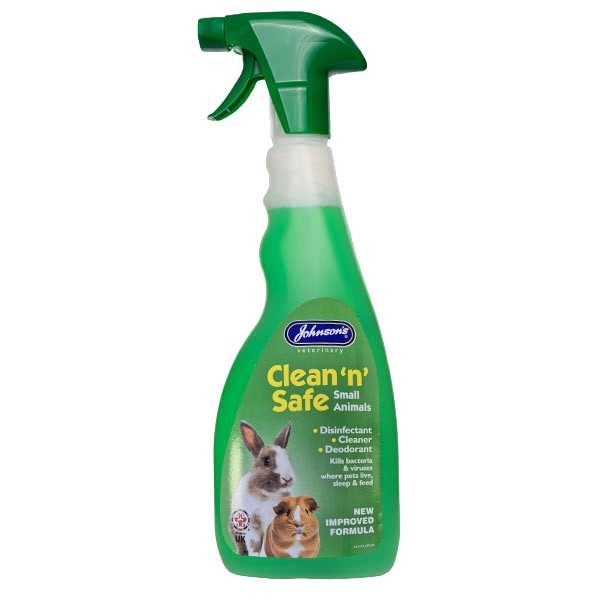 Johnson's Clean ‘n’ Safe Small Animal 500ml RTU 1 Johnson's Clean ‘n’ Safe Small Animal 500ml RTU
