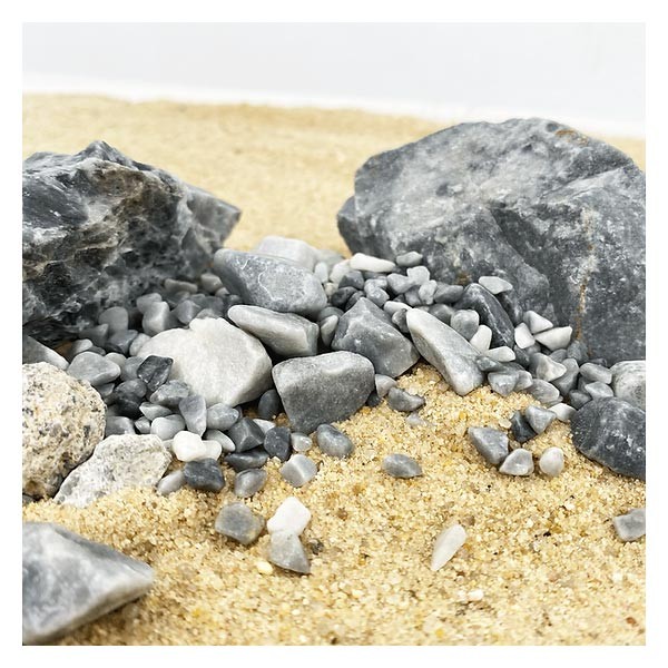 Wio Cool Grey Accent Petite Aquatic Stone 750g 3 Wio Cool Grey Accent Petite Aquatic Stone 750g - Image 3