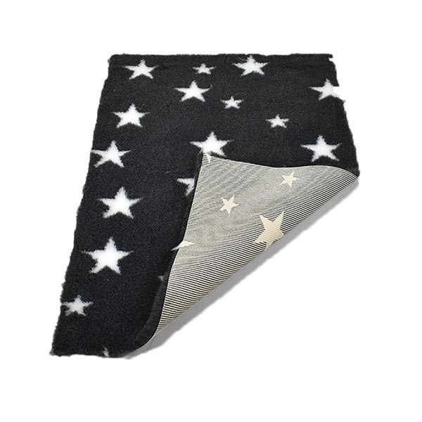 Soul Pet Non-Slip High Grade Vet Bedding Charcoal with White Stars 100x75cm 3 Soul Pet Non-Slip High Grade Vet Bedding Charcoal with White Stars 100x75cm - Image 3