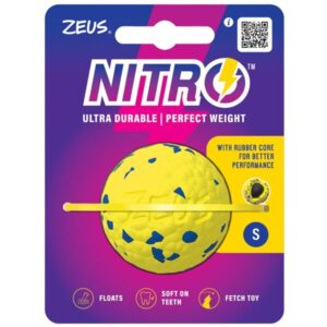 Zeus & Zoe Nitro Weighted Ball Small 5cm